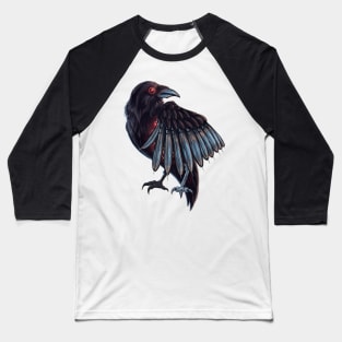 Bio-Mech. Raven (no BG) Baseball T-Shirt